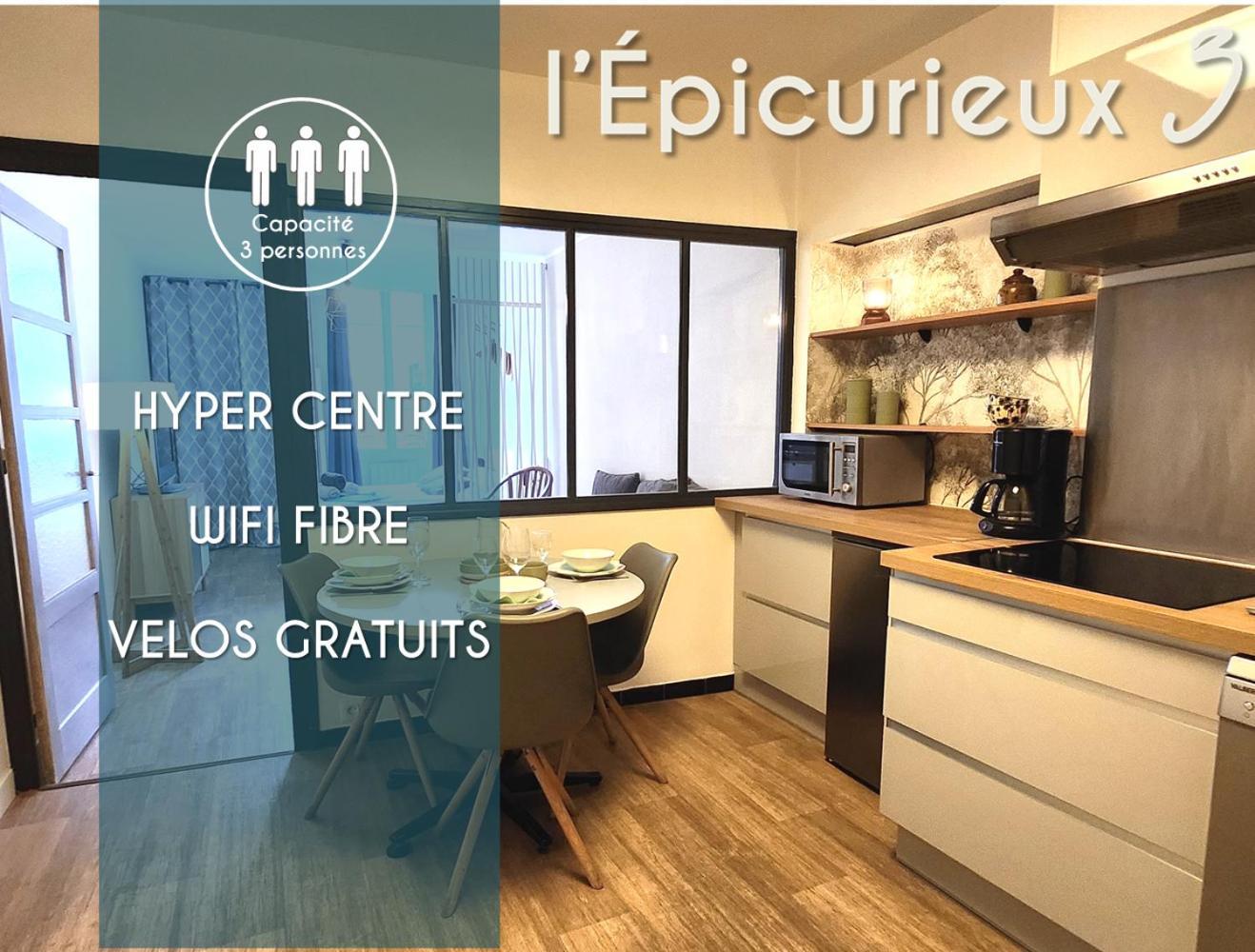 Appartements Epicurieux Hyper Centre Ville, Calme - Sejouraixlesbains อิกซ์เลส์แบ็งส์ ภายนอก รูปภาพ